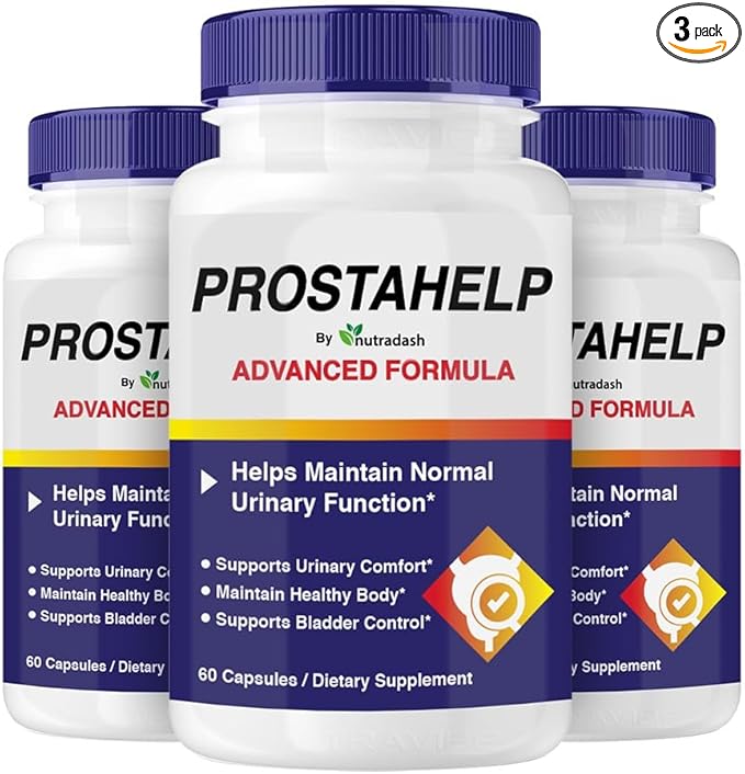 (3 Pack) Prosta Help Prostahelp Supplement Prosta Help Pills Prostahelp Capsules