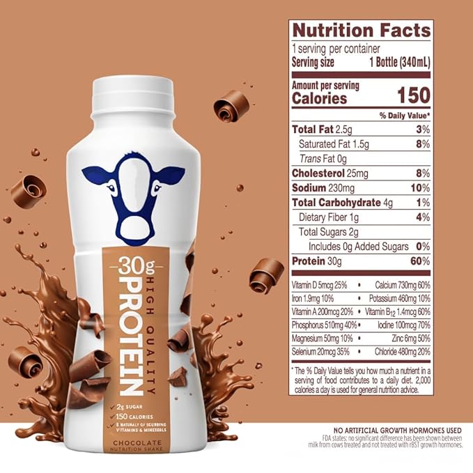 Fair-Iife Nutritios Plan Milk Chocolate Protein Shakes 11.5 FI oz (8 11.5 FI Oz)