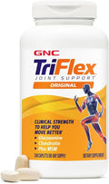 GNC TriFlex Joint Bone &amp Cartilage Health Supplement Clinical Strength Glucosamine &amp Chondroitin MSM Supports Mobility Flexibility &amp Comfort 240 Caplets