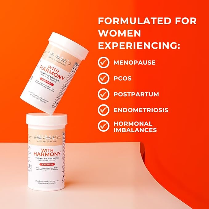 with Harmony Pre/Probiotic with Vaginal and Hormonal Support