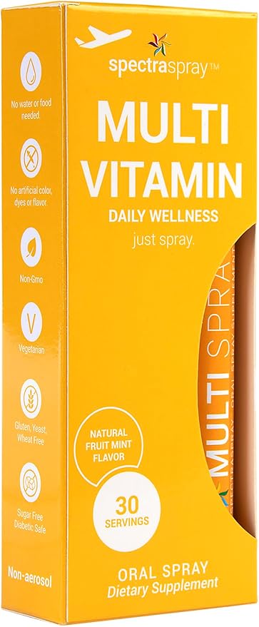 Spectraspray Sleep &amp Daily Wellness Bundle – Sleep Support &amp Multivitamin Oral Sprays