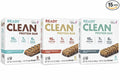 Ready Clean Protein Bars Variety pack (Chocolate Peanut Butter Chocolate Chip Dark Chocolate Coconut Almond 3 pack)