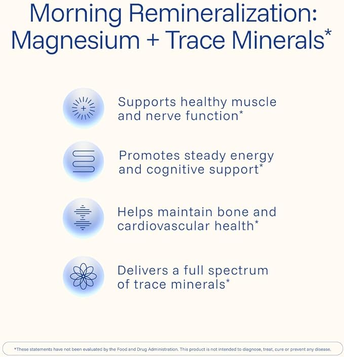 ProHealth Morning Mag™ Multi-Mineral with Shilajit Extract Triple Third-Party Lab Tested 60 Capsules
