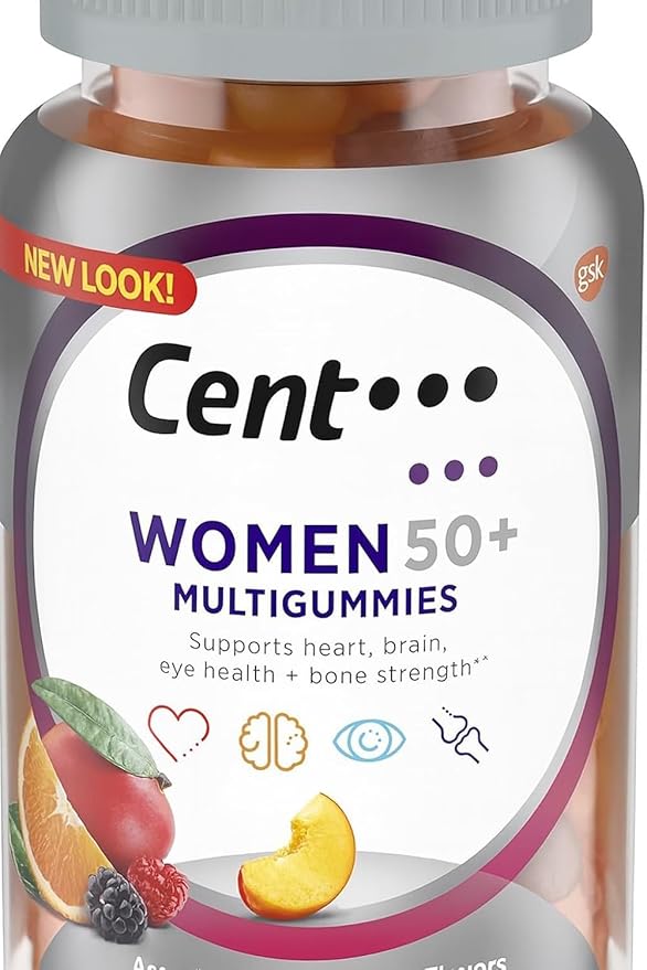 Womens Multivitamin Multigummies 50 Plus 80 Count Gummies Assorted Fruit - Multivitamin &amp Multimineral Supplement Supports Energy Bone Immune Hair Skin &amp Nails Health (Women) (Pack of 1)