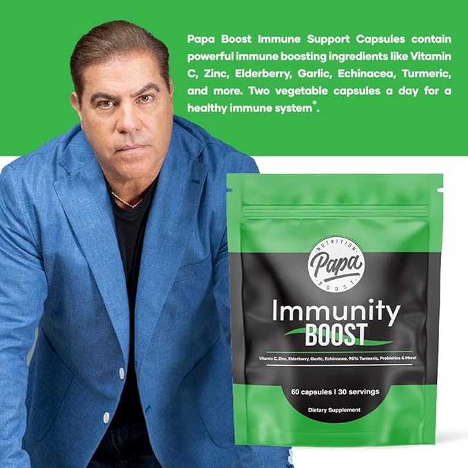 Immune Boost Multivitamin - Liquid Cap Unisex 1 Count Nutritional Supplement - Daily Support Clinically Supported Dosages Natural Ingredients