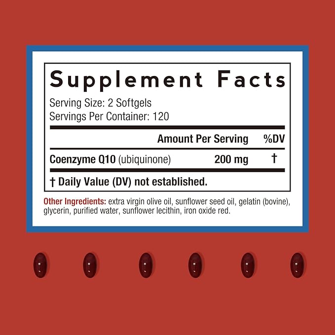 Doctor's Recipes CoQ10 200mg + Vitamin B Complex Bundle High Absorption Coenzyme Q10 with Olive Oil &amp Complete B Vitamins Energy Metabolism &amp Daily Support 300 Total Capsules