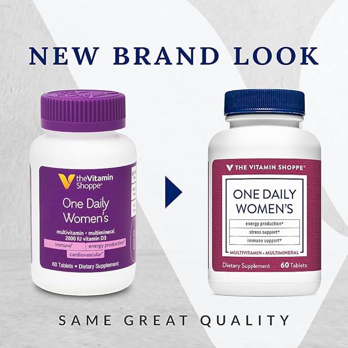 The Vitamin Shoppe Men's Multivitamin - Complete Daily Multi with Essential Vitamins &amp Minerals for Men's Health (60 Tablets)