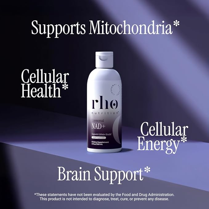Rho Daily Essentials Wellness Bundle - Start Your Day Recover in the Afternoon and Decompress at Night with High Absorption Liposomal Supplements – NAD+ Curcumin + Resveratrol &amp Magnesium (3 P