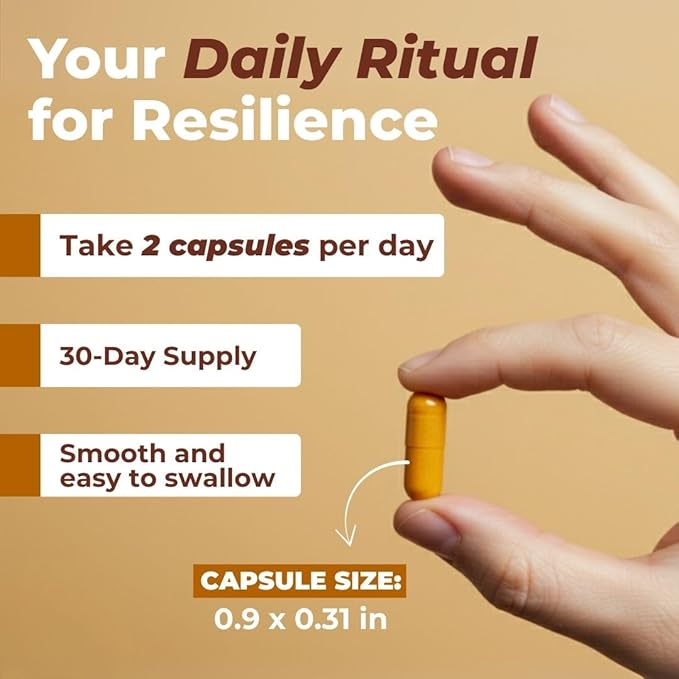 Vital Turmeric Curcumin Supplement – 1310 mg Blend with 95% Curcuminoids &amp Curcumin with Black Pepper – Joint Brain Immune &amp Anti-Aging Support – Non-GMO Gluten-Free – 30 Day Supply