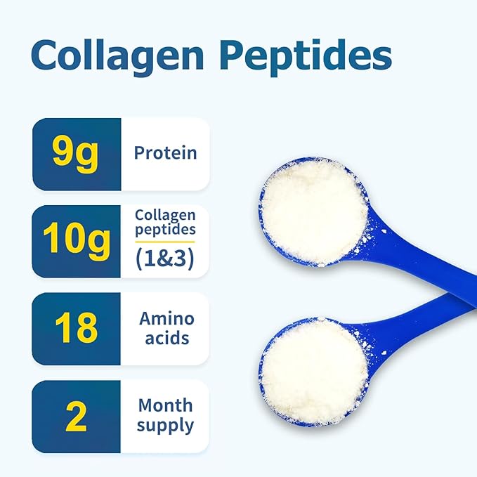 Zammex Collagen Peptides Powder Unflavored 60+90 Servings