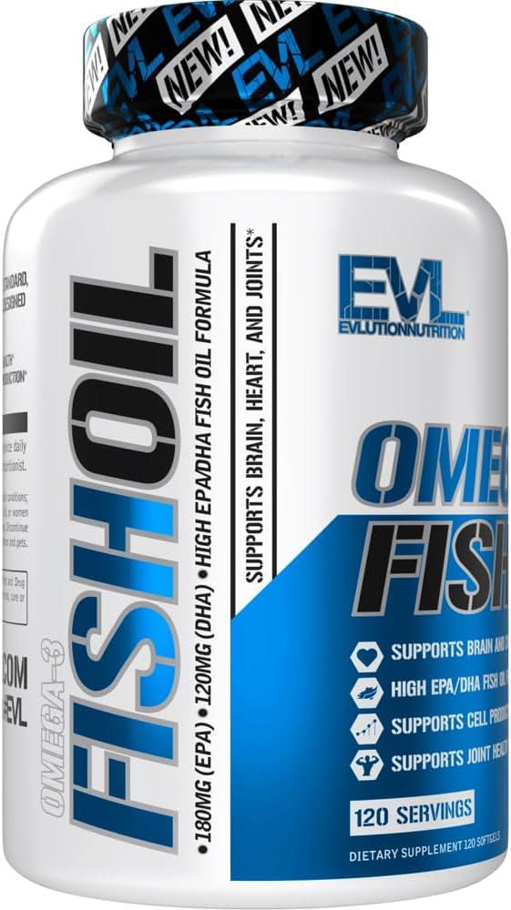 LeanMode Multipurpose Fat Loss Support Supplement (50 Servings) Plus High Strength Omega 3 Fish Oil (120 Servings)