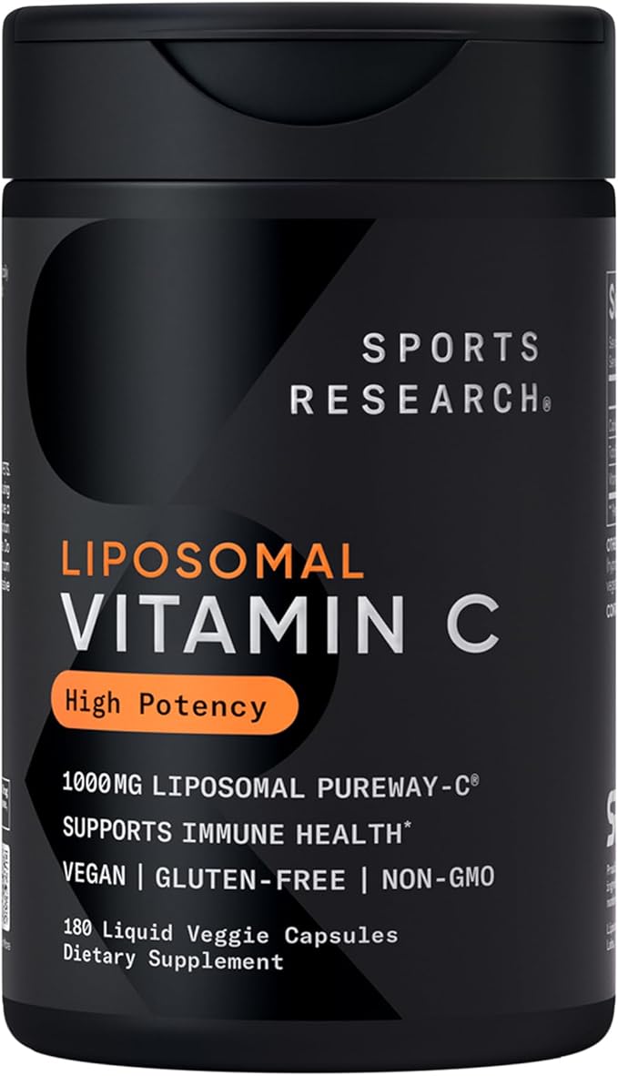 Sports Research® Antioxidant Support Pack - Oil of Oregano 9500mg + Triple Strength Astaxanthin 12mg + Liposomal Vitamin C Supplement 1000 mg