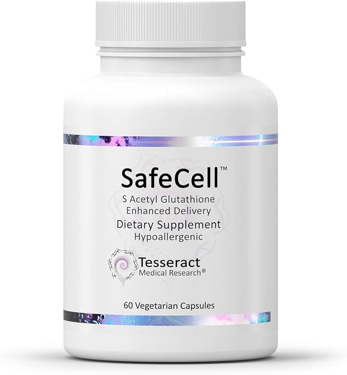 SafeCell S-Acetyl Glutathione Supplement for Neuro Health Support &amp TetraCumin SR Joint Support Supplement Sustained Release Turmeric Curcumin Metabolite