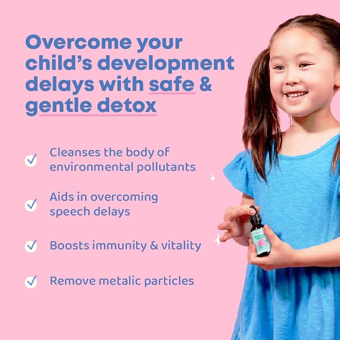 JoySpring Magnesium Citrate Liquid &amp Magnesium Glycinate and Herbal Detox and Cleanse for Kids