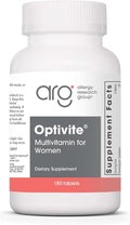 Optimox Optivite - PMS Support Supplement for Women Period Multivitamin for Hormone Balance with Vitamin B6 &amp Iron Hormone Support Vitamin - 180 Tablets