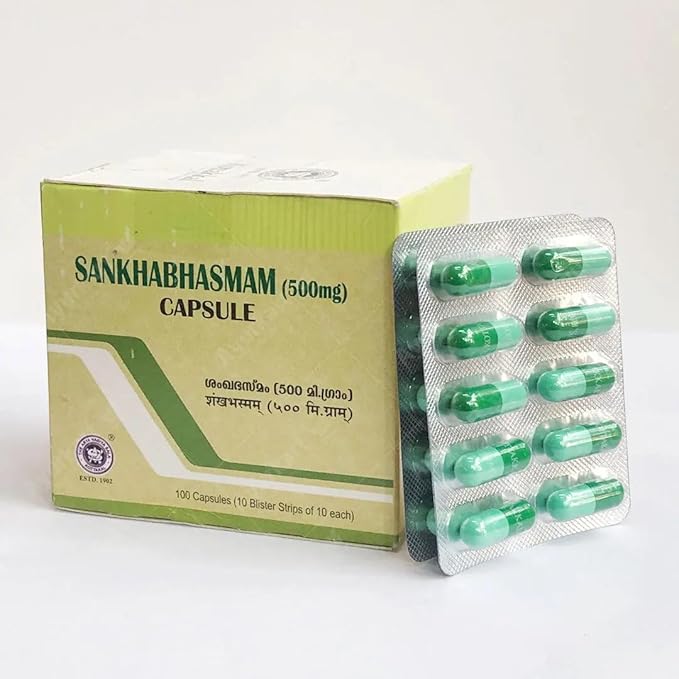 Kottakkal Sankha Bhasmam 500mg