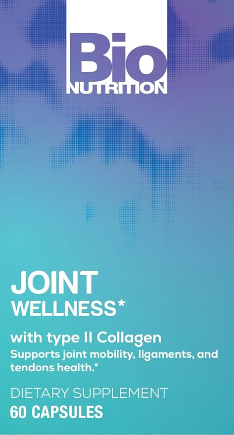 Bio Nutrition Joint Wellness with Type II Collagen 60 Capsules