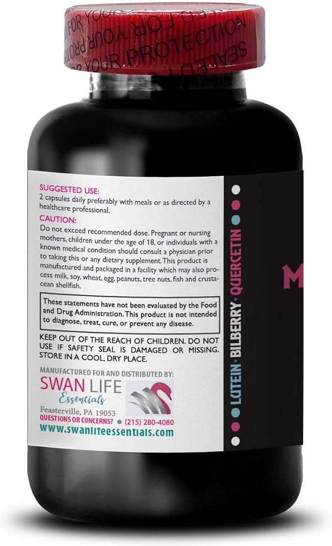 Crisp sightlines - EYE VISION SUPPLEMENT - Clarity boost Focus support Vision enhancer Eye clarity Better focus Visual clarity Clearer scenes Focus sharp Clearer image 2 Bottle 120 Capsules