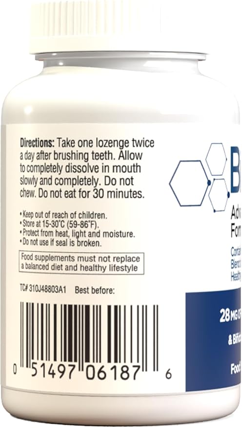 Oral Probiotic BLIS K12 &amp BL-04 for Sinus Tonsil Stones Bad Breath Post Nasal Drip Throat &amp Mouth. Improve Upper Respiratory Health with Clinically Proven Oral Probiotics (2 Pack)