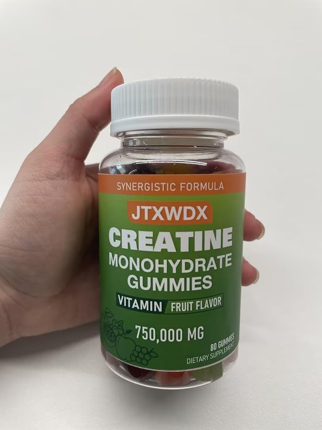 Creatine Monohydrate Gummies for Men Dietary Supplements