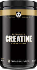 Underground Bio Labs: Panda Supps Micronized Creatine 5000mg | Pre and Post Workout Recovery Drink | Enhanced Muscle Mass Athletic Performance and Muscle Recovery - Unflavored (100 Servings)