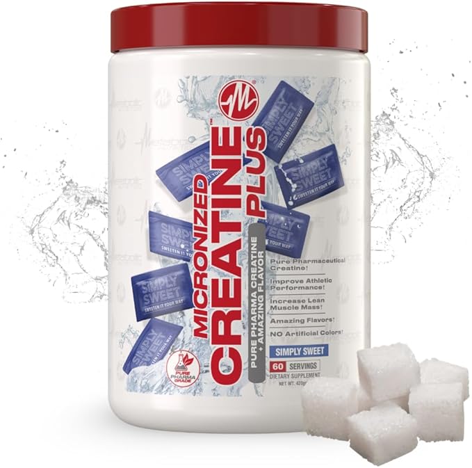 Metabolic Nutrition Micronized Creatine Plus 420g (420g Simply Sweet)