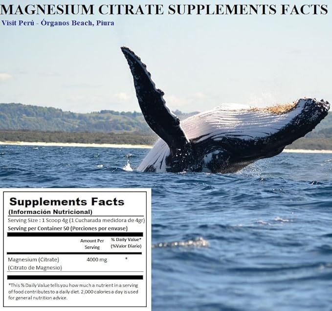 Alkaline Care | Magnesium Citrate Powder Supplement High Absorption Potent Magnesium Supplement - Unflavored |Support Sleep Muscle Bone Health Energy Heart &amp Digestion | Net WT 7.05 OZ (200gr