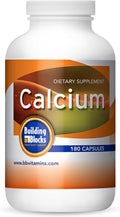 Building Blocks Calcium Citrate Capsule for Bariatric Patients 180 Count 30 Day Supply