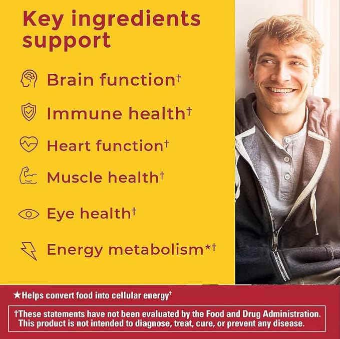 Nature Made - Advanced Multi Gummies Supplement for Him with Magnesium and Calcium - Mixed Berry Flavor 195 CT Plus Bonus 2 Sugar Free White Peach Hydration Sticks