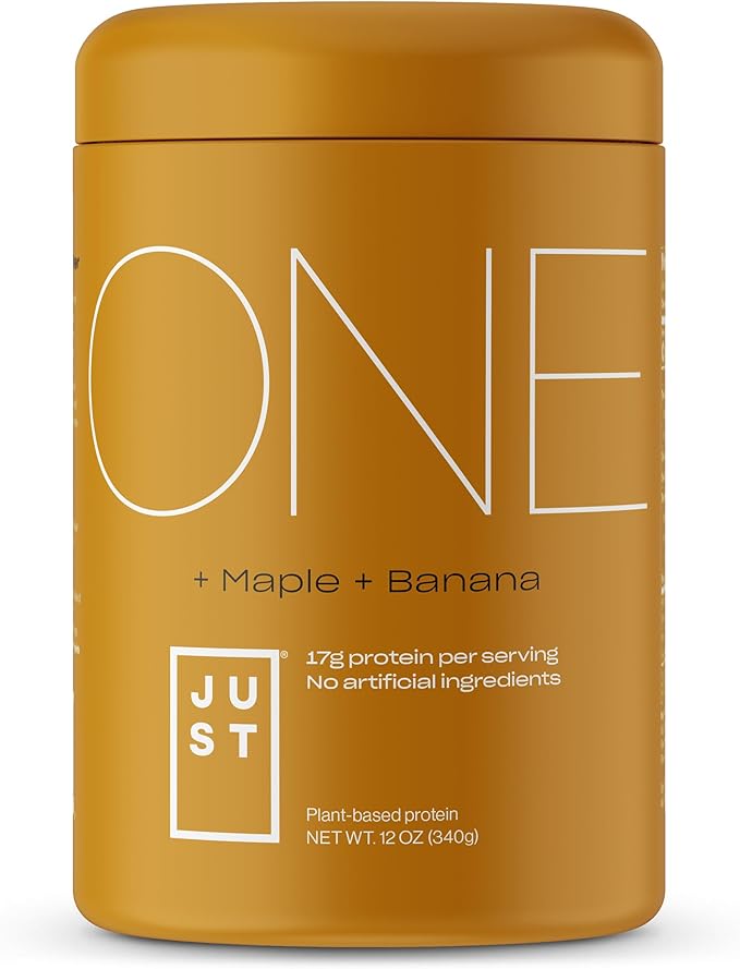 Just One Plant Protein Powder Maple Banana 12 oz.