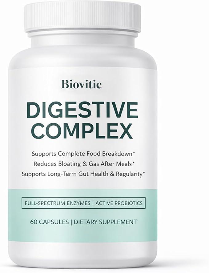 Morvyn Biovitic Digestive Complex 60 Capsules (1Pc)