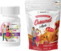 BariatricPal 30-Day Bariatric Vitamin Bundle (Multivitamin ONE 1 per Day! Capsule with 18mg Iron and Calcium Citrate Soft Chews 500mg with Probiotics - Caramel Apple)