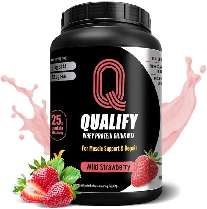 Unflavored + Wild Strawberry Whey Protein Bundle – Gluten-Free Kosher Post-Workout Recovery 26g &amp 25g Protein