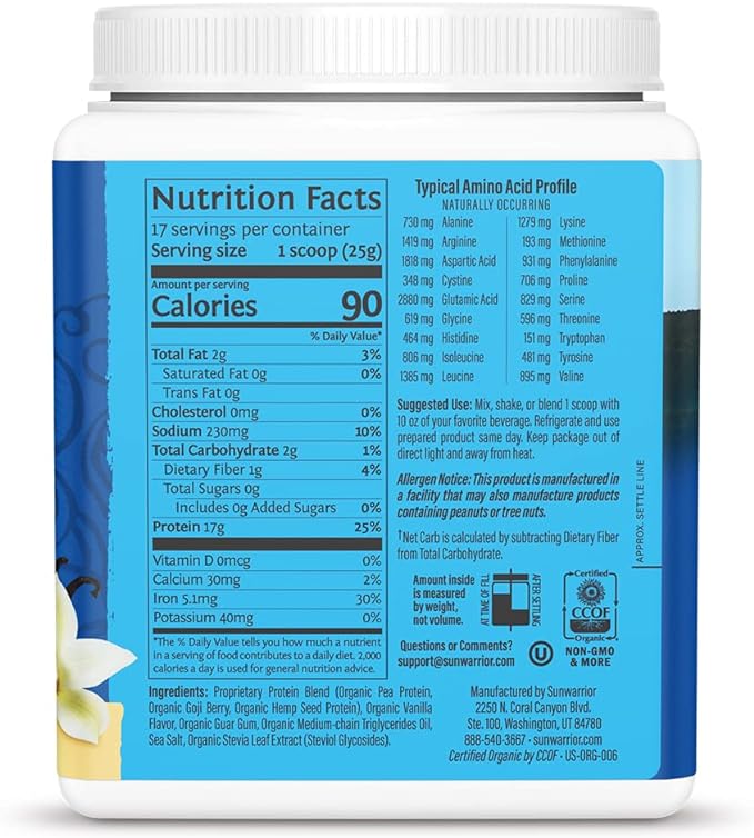 Creatine for Her &amp Vanilla Organic Plant Based Protein Powder Set | Bundle &amp Save | Vegan Organic Protein plus Raspberry Lemonade Creatine Monohydrate (50 Servings Creatine 17 Servings Vanill