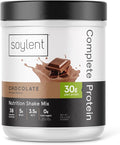 Soylent Complete Protein Powder Chocolate 30g Protein Shake for Muscle Growth and Recovery BCAAs DHA MCT 28 Vitamins &amp Minerals Zero Sugar Gluten Free Vegan - 1.25lb
