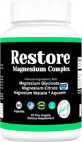 Restore Magnesium Complex Glycinate Citrate Malate with Aquamin