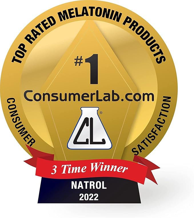 Natrol Advanced Sleep Melatonin Tablets Maximum Strength 10 mg 60 ea (Pack of 3)