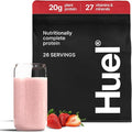 Huel Vegan Protein Powder | Strawberry | Complete Nutrition | 20g Protein Powder | 100% Plant-Based | 27 Vitamins &amp Minerals Gluten Free Non-GMO Lactose Free | 26 Servings