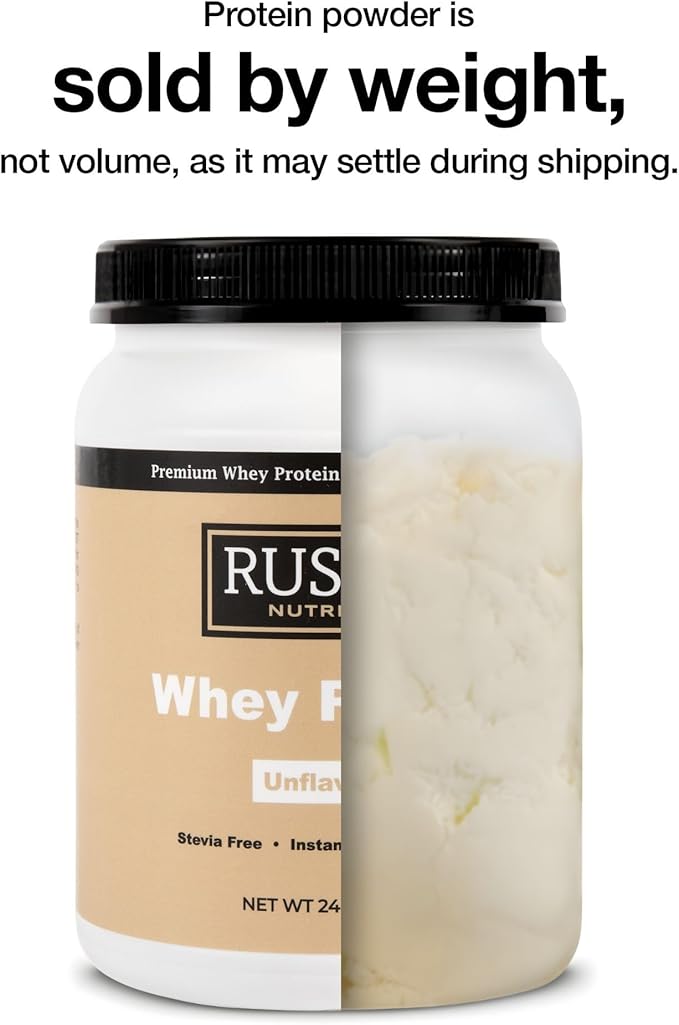 Premium Whey Protein Powder USA-Sourced No RBST/RBGH No Stevia or Sucralose Instantized Non-GMO Soy &amp Gluten Free (Unflavored 48 Oz)