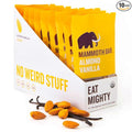 Mammoth Bar Almond Vanilla Bar - 10 Organic Protein Bars – Prebiotic • Paleo • Gluten Free • Egg Protein • GMO Free • Raw • Premium Nuts