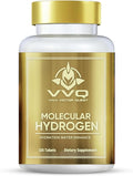 120 Tablets-H2 Molecular Hydrogen Water Tablets with Magnesium Dietary Supplement Supports Brain Health and Cognitive Function