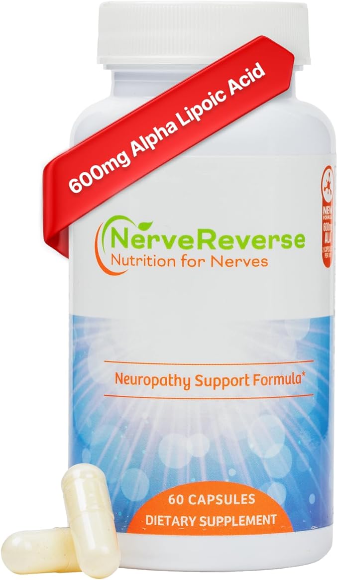 NerveReverse Neuropathy Nutritional Supplement and NerveReverse Topical Pain Cream Bundle