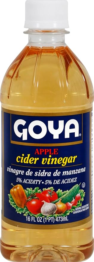 Goya Foods Apple Cider Vinegar 16 Fluid Ounce (Pack of 24)