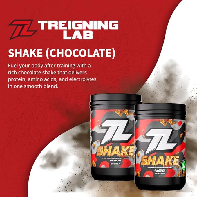 Treigning Lab Protein Powder 20g Whey Powder Sam Calavitta “Coach Cal” Approved USA Made Keto Friendly Vegan Non-GMO Chocolate 30‑Servings