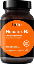 Invite Health Hepatox Hx® - Supports Liver Health and Detoxification - Contains Dandelion Root and Milk Thistle - 60 Vegetarian Capsules