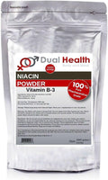 Niacin Powder (4.4 lbs - 2 kilograms) Vitamin B3 Bulk Supplement Immediate Release Niacin with Flush Nicotinic Acid Non-GMO Vegan Gluten Free Fast Absorption No GMOs Fillers Additives Metals