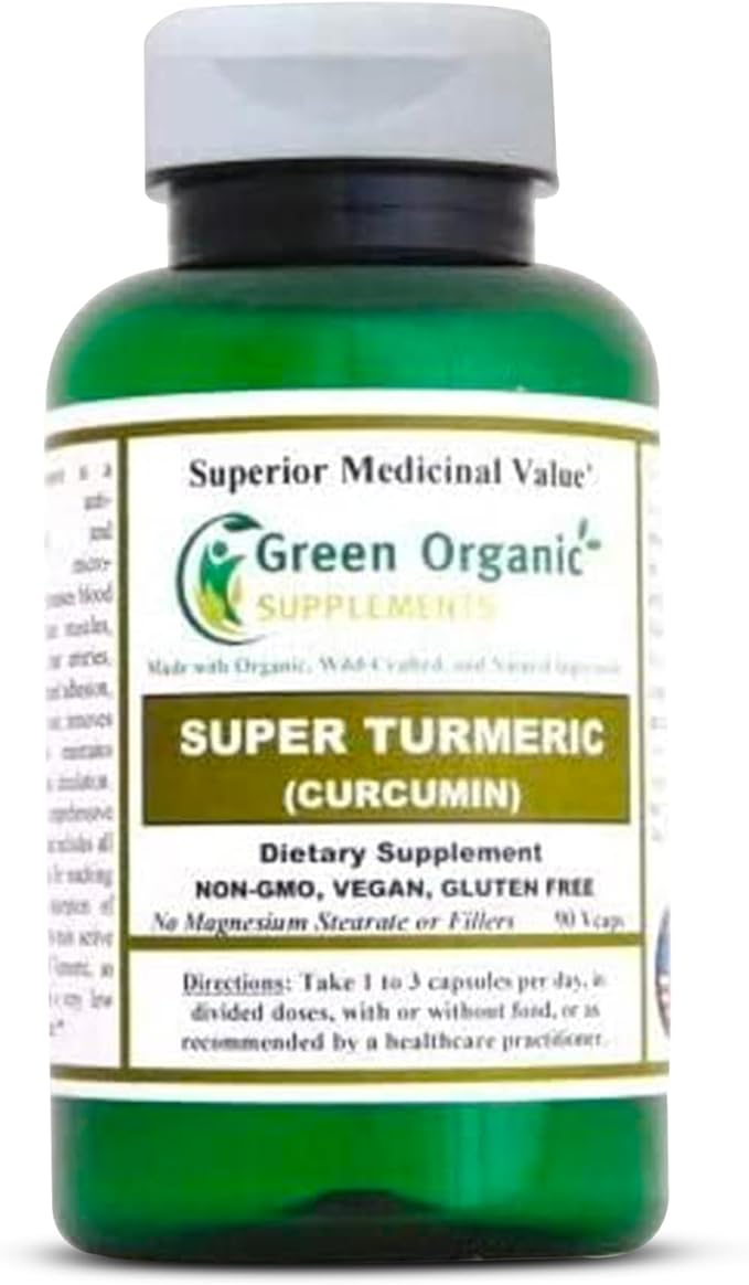 Green Organic Supplements' Turmeric Curcumin Super