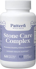 Pattern Wellness Stone Care Complex – Supports Healthy Kidney &amp Urinary Function – with Chanca Piedra Chamomile Extract &amp Boron – 3rd Party Lab Tested – Vegan Non-GMO - 60 Capsules