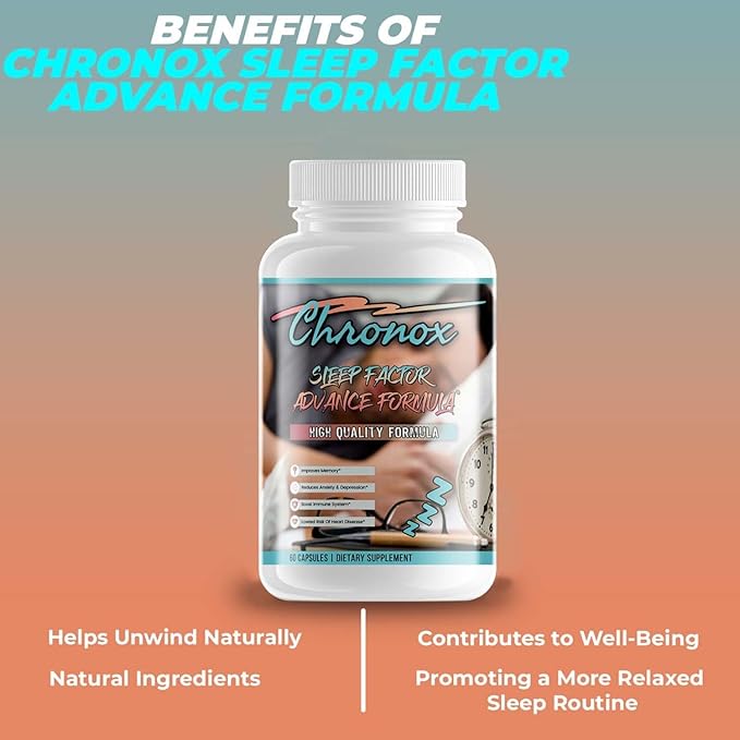 Natural Sleep Supplement with Chamomile &amp Passionflower - Magnesium Sleep Supplement with Herbal Extracts &amp Melatonin for Restful Nights - Enjoy Peaceful Sleep with Sleep Aid Supplement - 60 C