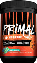 Animal Primal Muscle Hydration + Preworkout Powder – Contains Beta Alanine 3DPump Caffeine &amp Electrolytes – Improves Energy Focus Endurance &amp Absorption – New Candy Crush’d Flavor 17.8 oz